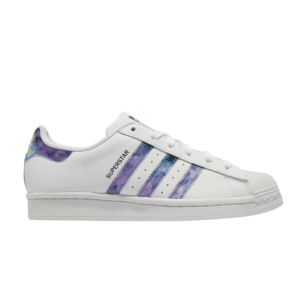 アディダス スーパースター 白色 ホワイト 紫 パープル 'ABALONE' スニーカー レディース ADIDAS WMNS SUPERSTAR / FOOTWEAR WHITE ACTIVE PURPLE|スニケス