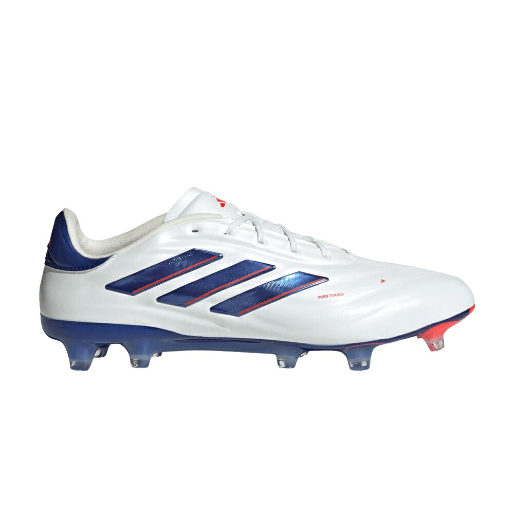 アディダス ピュア エリート 白色 ホワイト 青色 ブルー 赤 レッド 'ADVANCEMENT PACK' スニーカー メンズ ADIDAS COPA PURE 2 ELITE FG / CLOUD WHITE LUCID BLUE SOLAR RED|スニケス