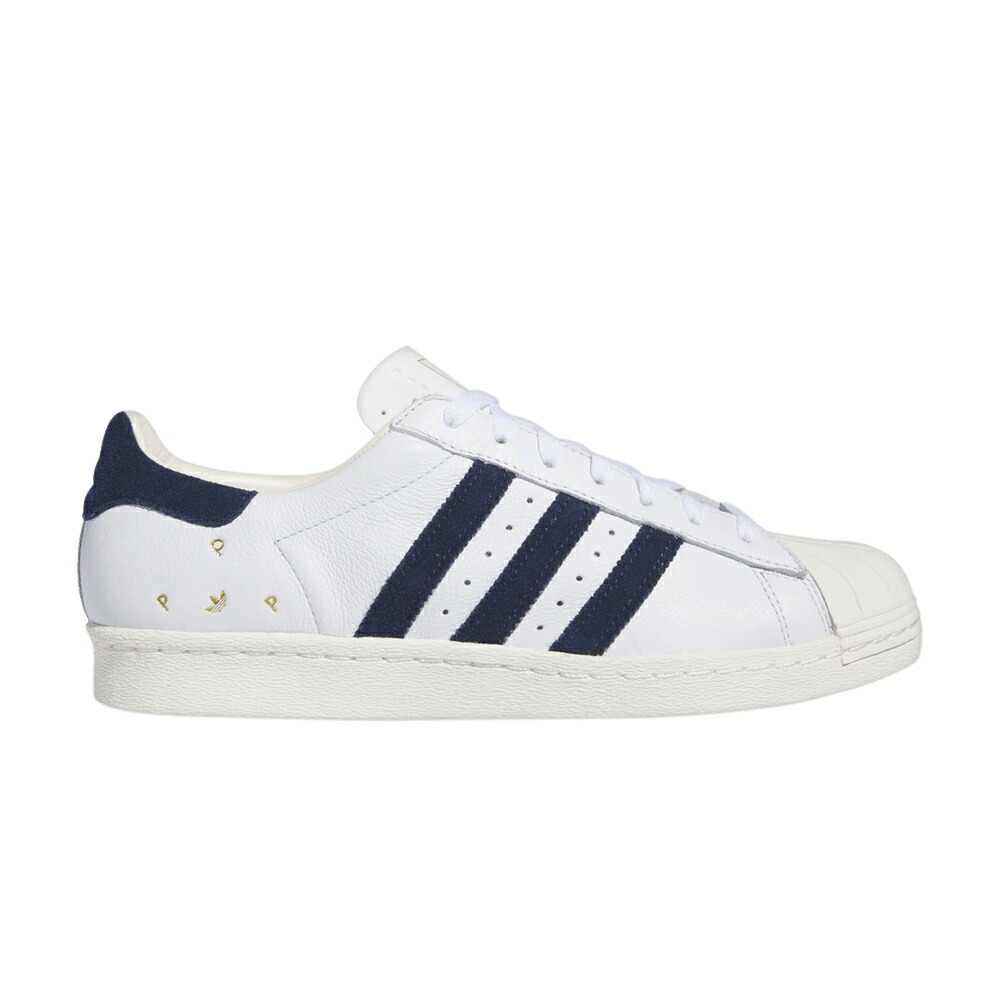 アディダス スーパースター 白色 ホワイト 紺色 ネイビー WHITE NAVY スニーカー メンズ ADIDAS POP TRADING COMPANY X SUPERSTAR ADV COLLEGIATE / CLOUD WHITE COLLEGIATE NAVY