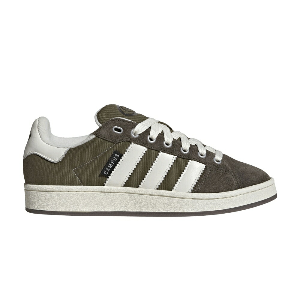 アディダス キャンパス オリーブ コア 白色 ホワイト シャドー シャドウ FOCUS OLIVE スニーカー メンズ ADIDAS CAMPUS 00S / FOCUS OLIVE CORE WHITE SHADOW