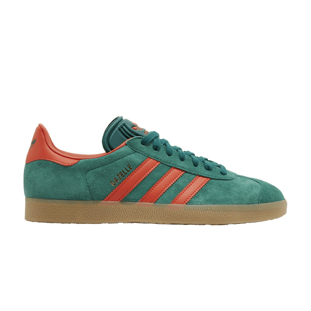 アディダス ガゼル 緑 グリーン 赤 レッド COLLEGIATE RED スニーカー メンズ ADIDAS GAZELLE GREEN PRELOVED / COLLEGIATE GREEN PRELOVED RED