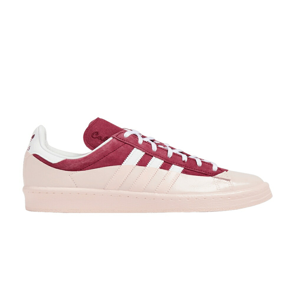 アディダス 校庭 ぶどう酒色 バーガンディー 白いこと 白いこと \u0027BURGUNDY\u0027 スニーカー メンズ ADIDAS CALI THORNHILL DEWITT X CAMPUS 80S / COLLEGIATE BURGUNDY CLOUD WHITE
