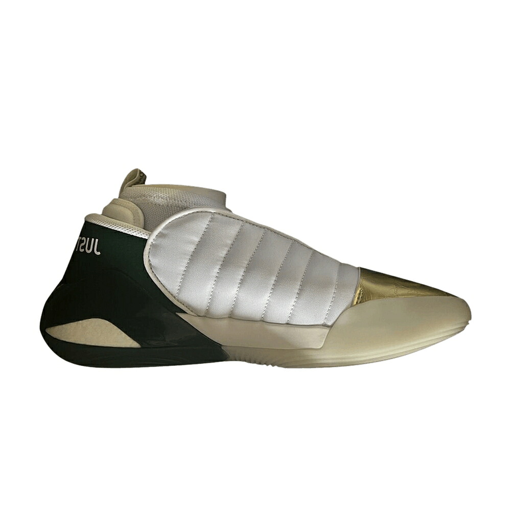 アディダス ハーデン 白色 ホワイト ゴールド VOL. 'DREW LEAGUE' スニーカー メンズ ADIDAS HARDEN 7 / FOOTWEAR WHITE GOLD METALLIC