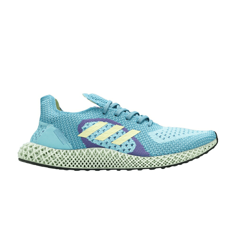 アディダス アクア 黄色 イエロー 紫 パープル LIGHT AQUA スニーカー メンズ ADIDAS ZX RUNNER 4D / LIGHT AQUA YELLOW TINT PURPLE