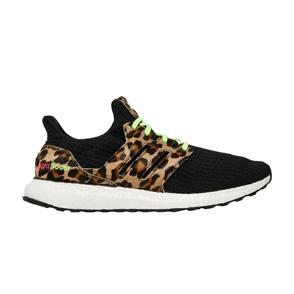 アディダス 中核グループ 黒いこと 黒いこと 緑 緑であること \u0027ANIMAL LEOPARD\u0027 スニーカー メンズ ADIDAS ULTRABOOST デオキシリボ核酸 PACK - / CORE BLACK SIGNAL GREEN CORE