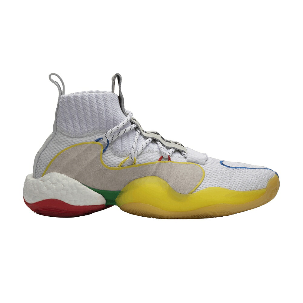 アディダス クレイジー 白色 ホワイト 'GRATITUDE' スニーカー メンズ ADIDAS PHARRELL X CRAZY BYW / FOOTWEAR WHITE SUPPLIER COLOR