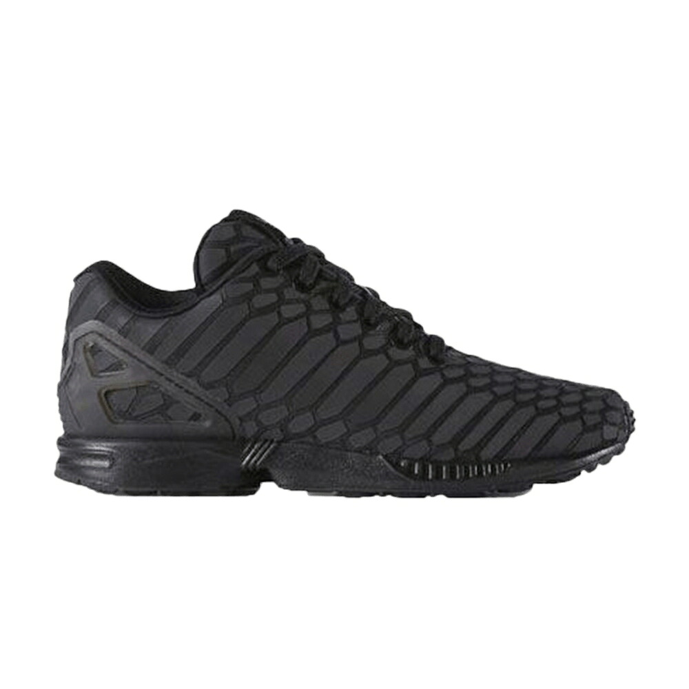 アディダス 黒いこと 黒いこと \u0027XENO\u0027 スニーカー メンズ ADIDAS ZX FLUX J / SUPPLIER COLOR BLACK BLACK
