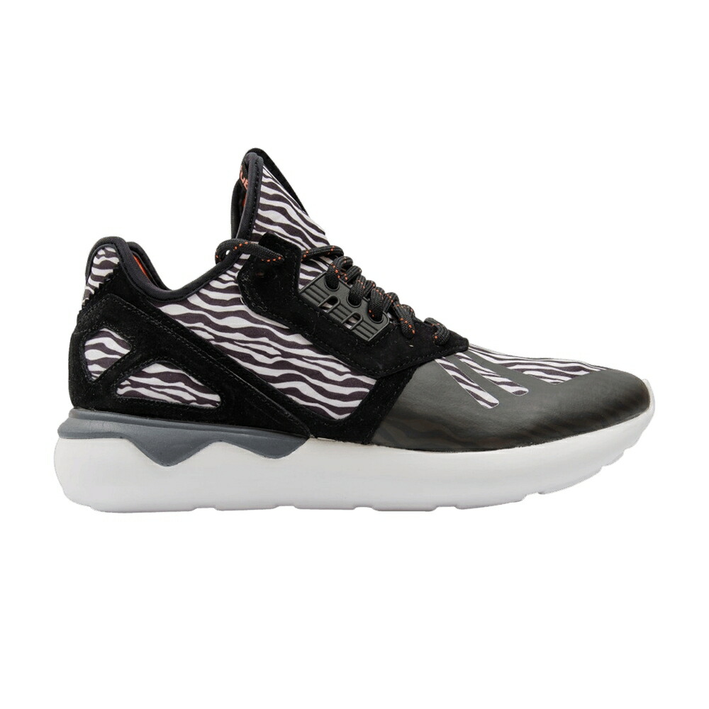 アディダス チューブラ 白色 ホワイト 黒色 ブラック 橙 オレンジ スニーカー メンズ ADIDAS TUBULAR RUNNER / WHITE BLACK ORANGE