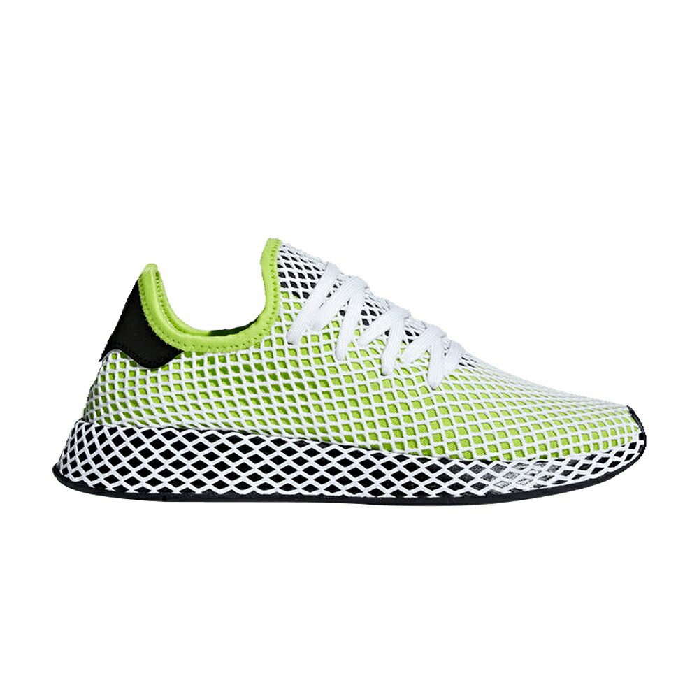 アディダス コア 黒色 ブラック 'SOLAR SLIME' スニーカー メンズ ADIDAS DEERUPT / SEMI SOLAR SLIME CORE BLACK CORE｜スニケス