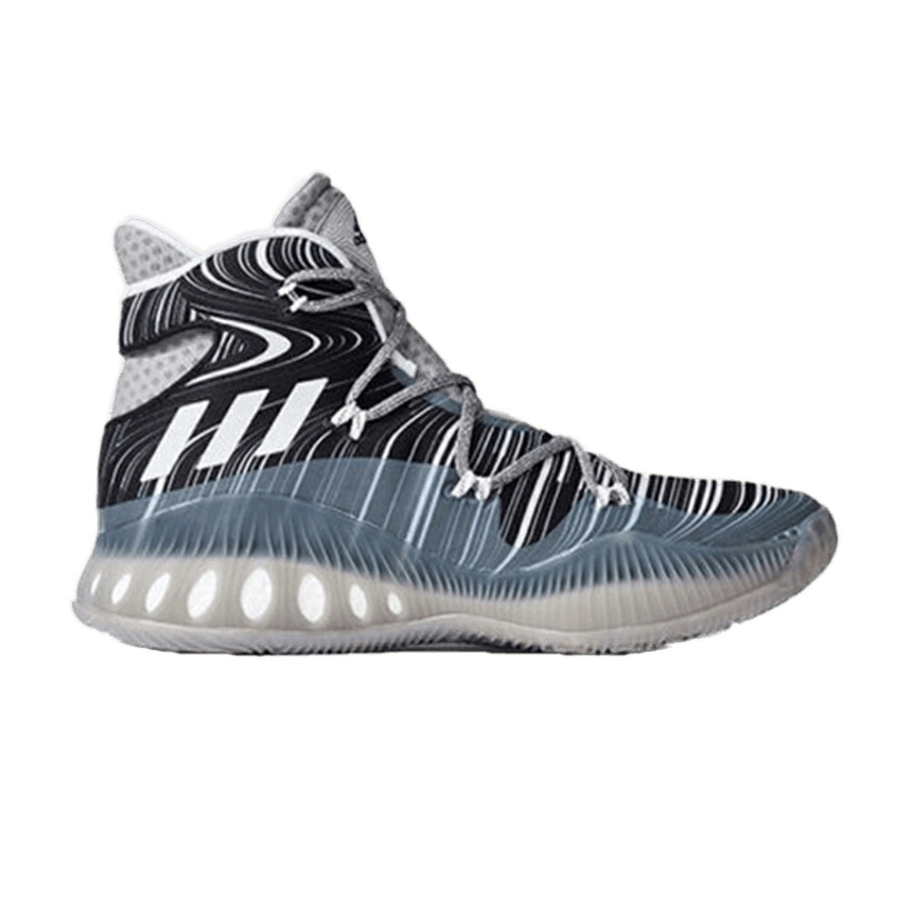 アディダス クレイジー ソリッド 灰色 グレー 白色 ホワイト スニーカー メンズ ADIDAS CRAZY EXPLOSIVE / SOLID GREY WHITE|スニケス