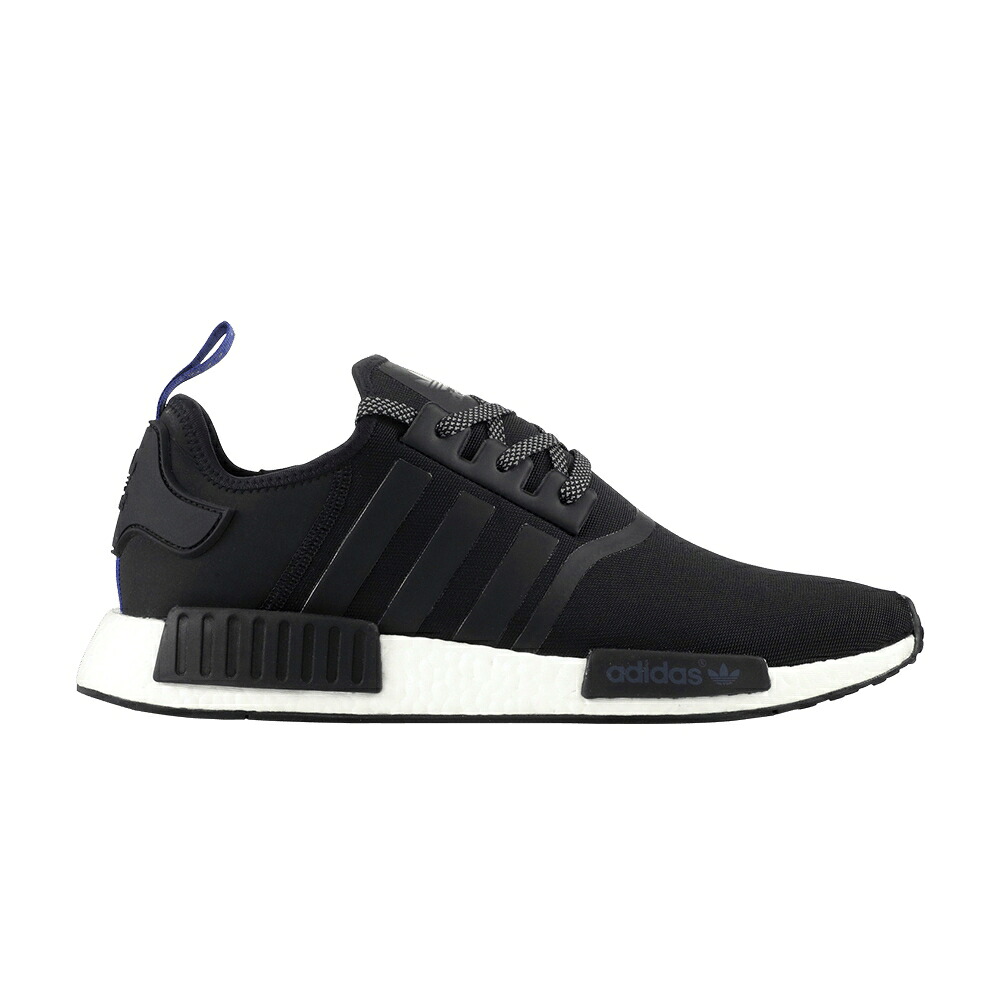 アディダス 中核グループ 黒いこと 黒いこと 白いこと 白いこと NMD_R1 \u0027BLUE TAB\u0027 スニーカー メンズ ADIDAS / CORE BLACK CORE BLACK WHITE