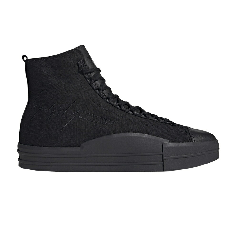 アディダス ミッド 黒いこと 黒いこと \u0027TRIPLE BLACK\u0027 スニーカー メンズ ADIDAS Y-3 YUBEN MID / BLACK BLACK BLACK