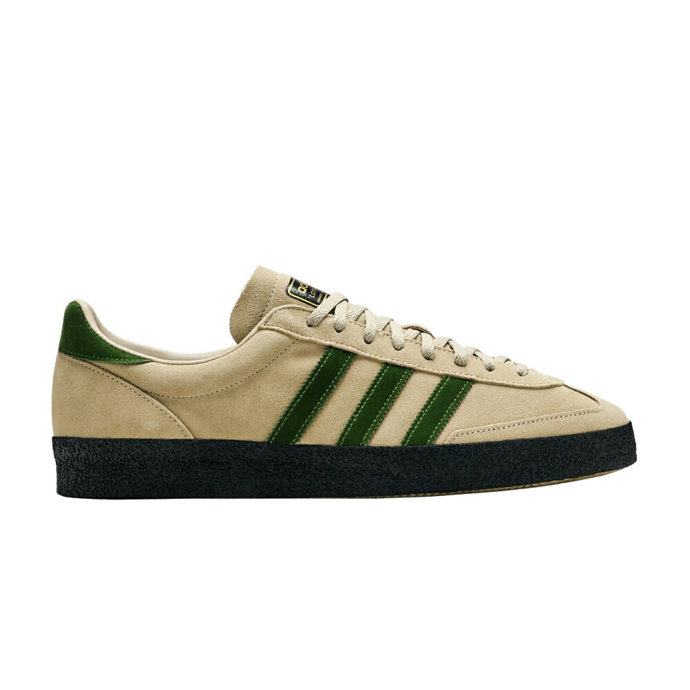 アディダス テック ゴールド 緑 グリーン コア 黒色 ブラック TECH GOLD スニーカー メンズ ADIDAS LOTHERTON SPZL / TECH GOLD CRAFT GREEN CORE BLACK