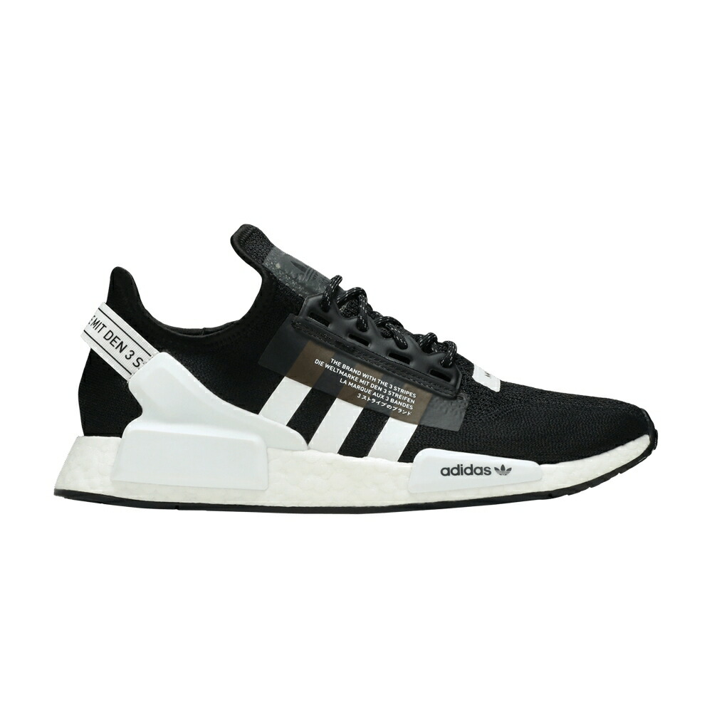 アディダス 中核グループ 黒いこと 黒いこと 白いこと 白いこと NMD_R1 \u0027CORE BLACK\u0027 スニーカー メンズ ADIDAS V2 / CORE BLACK FOOTWEAR WHITE CORE