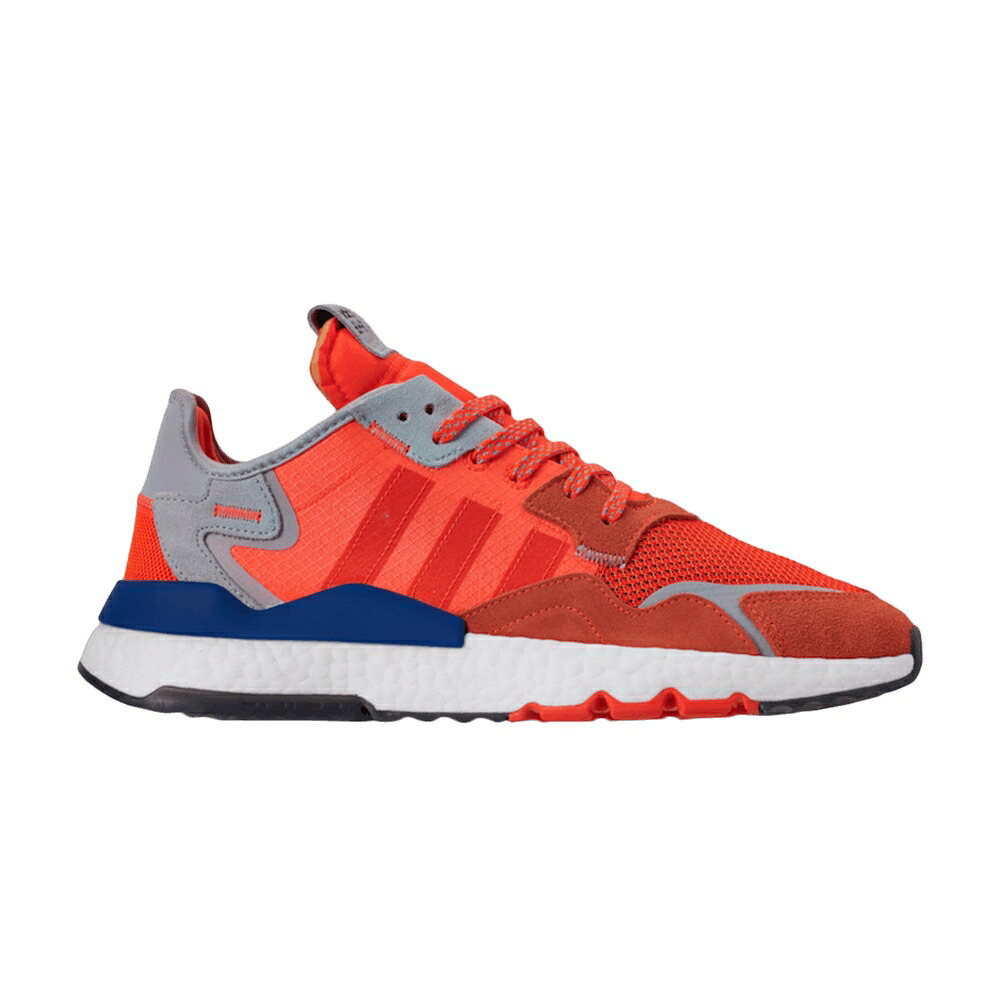 アディダス ジョガーパンツ 橙 オレンジ色 薄墨色 薄墨色 \u0027SOLAR ORANGE\u0027 スニーカー メンズ ADIDAS NITE JOGGER / SOLAR ORANGE ACTORA GREY TWO