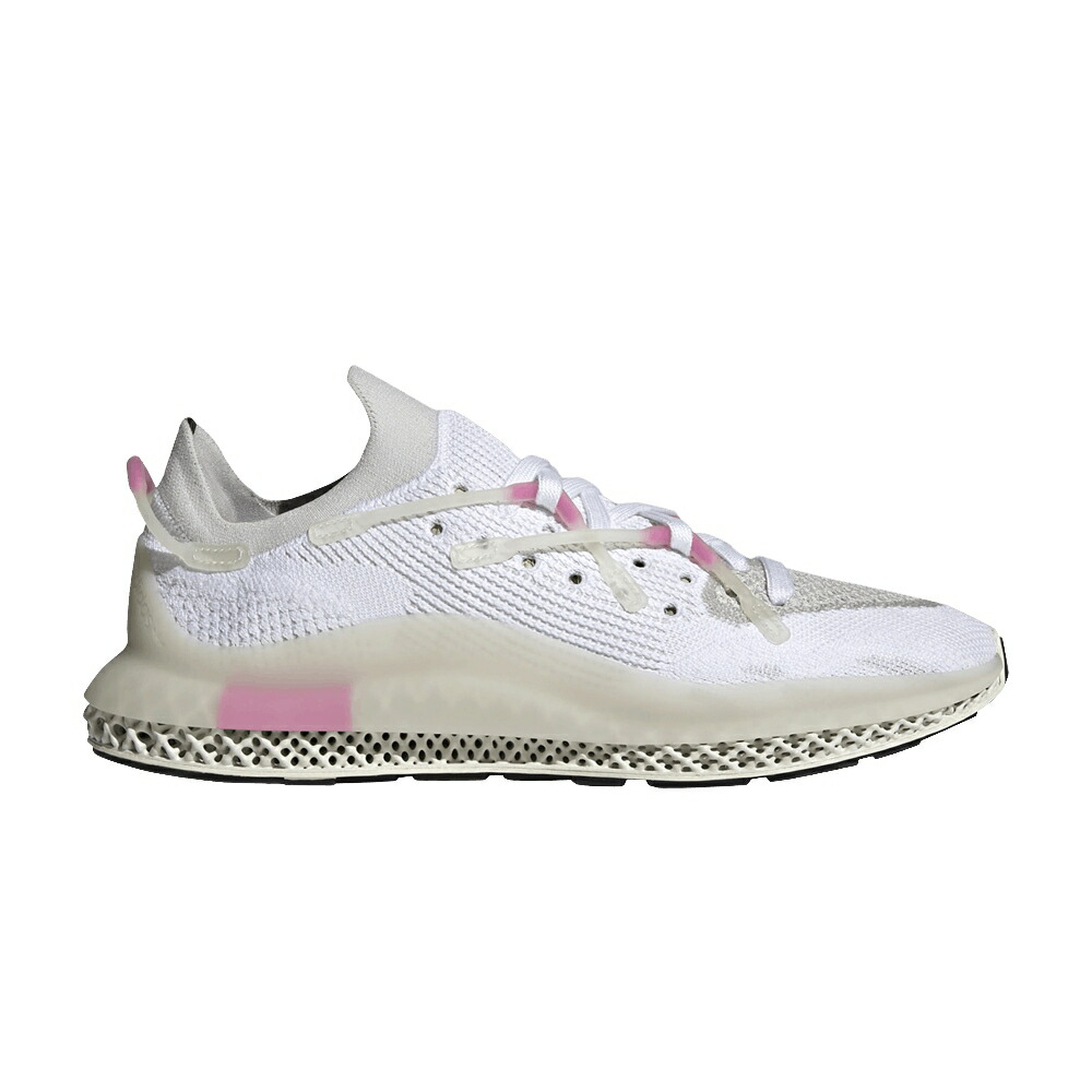 アディダス 白色 ホワイト コア 黒色 ブラック クリーム CLOUD PINK スニーカー メンズ ADIDAS 4D FUSIO WHITE / CLOUD WHITE CORE BLACK CREAM