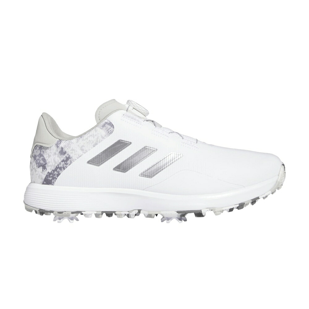 アディダス 銀色 シルバー 白色 ホワイト 灰色 グレー 'WHITE CAMO' スニーカー メンズ ADIDAS S2G BOA WIDE MATTE SILVER / CLOUD WHITE MATTE SILVER GREY