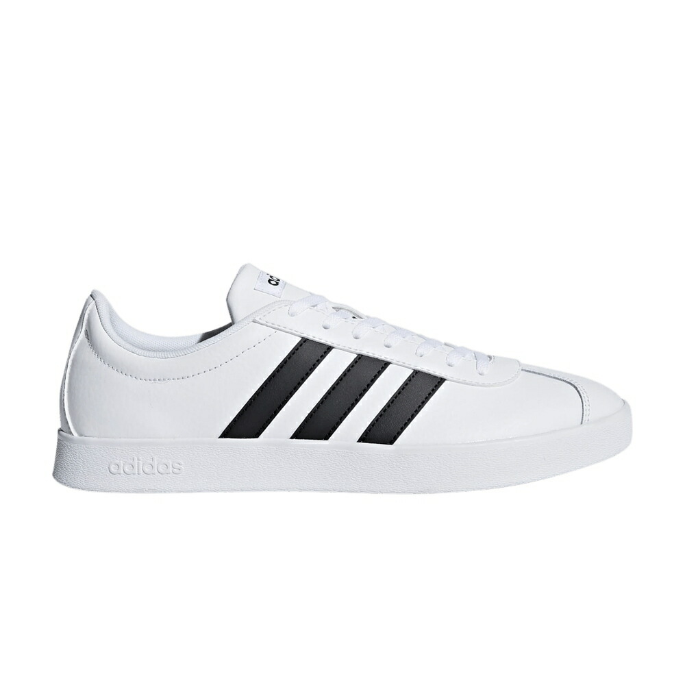 アディダス コート 白色 ホワイト コア 黒色 ブラック 2.0 WHITE BLACK スニーカー メンズ ADIDAS VL COURT / CLOUD WHITE CORE BLACK CORE