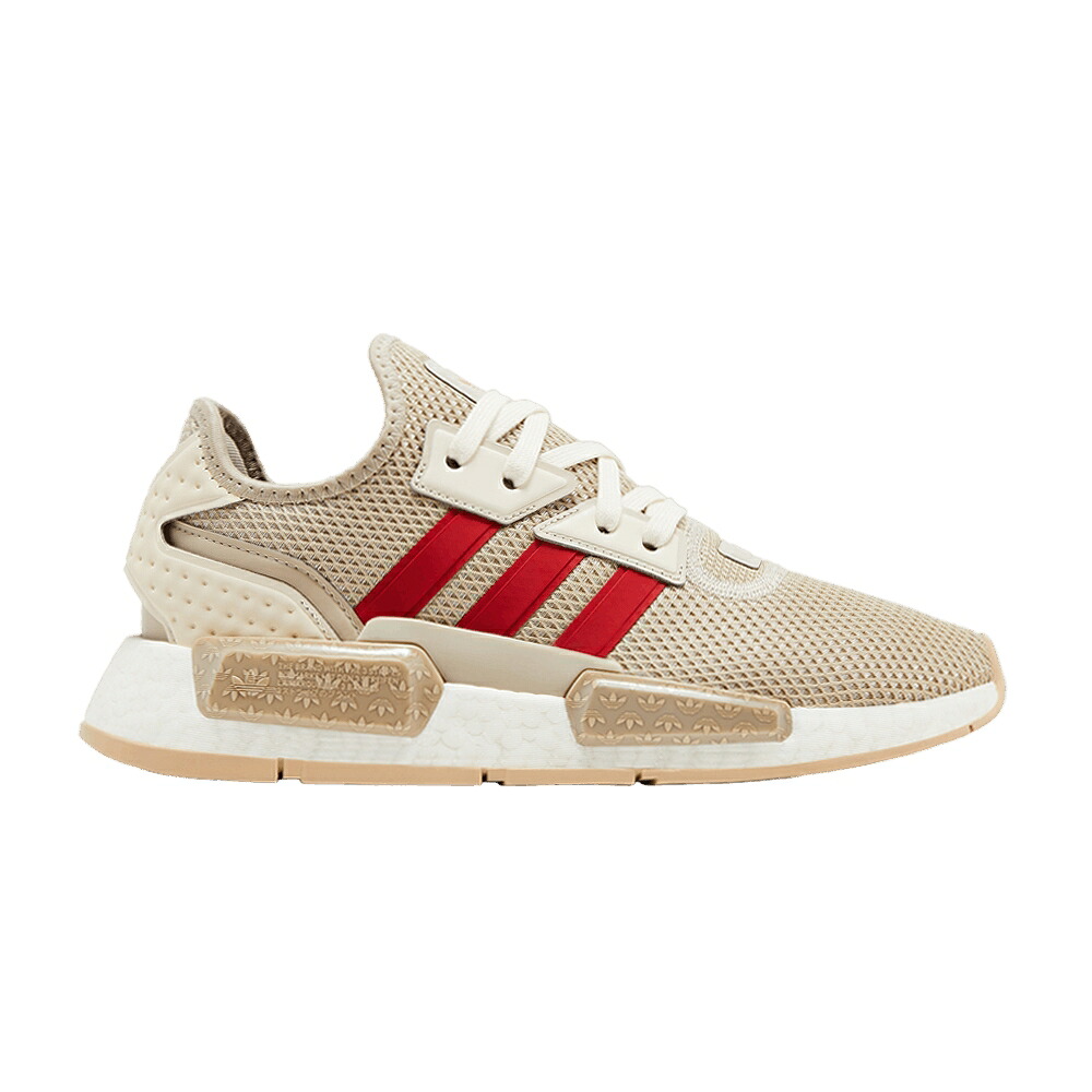 アディダス ベージュ 赤 レッド 白色 ホワイト NMD_G1 'WONDER RED' スニーカー メンズ ADIDAS BEIGE / WONDER BEIGE RED WONDER WHITE