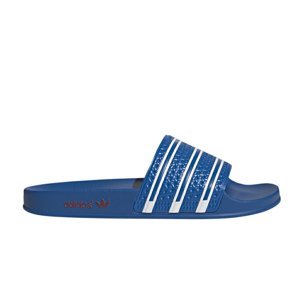 アディダス アディレッタ サンダル パワー チーム 赤 レッド 'BRIGHT RED' スニーカー メンズ ADIDAS ADILETTE SLIDE ROYAL POWER / BRIGHT ROYAL TEAM POWER RED｜スニケス