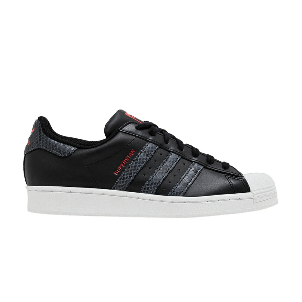アディダス はやりっ児 白いこと 白いこと 中核グループ 黒いこと 黒いこと \u0027BLACK SNAKESKIN\u0027 スニーカー レディース ADIDAS WMNS SUPERSTAR WHITE / CORE BLACK CORE BLACK CLOUD