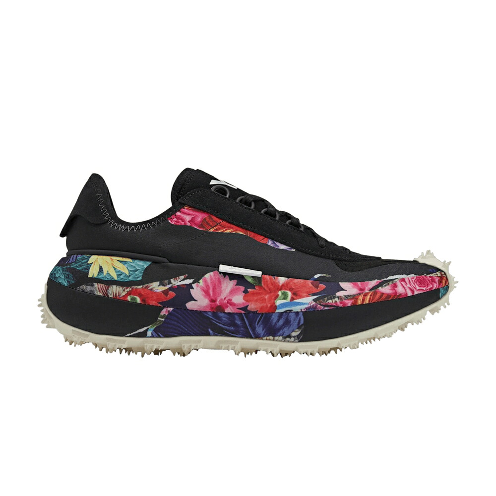 アディダス 黒いこと 黒いこと 中核グループ 白いこと 白いこと 皮膚軟化剤 \u0027FLORAL\u0027 スニーカー メンズ ADIDAS Y-3 MAKURA / BLACK CORE WHITE CREAM WHITE