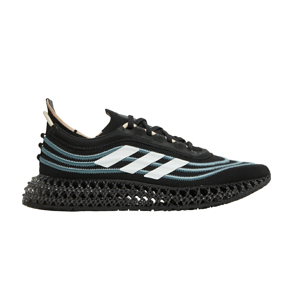 アディダス 中核グループ 黒いこと 黒いこと 白いこと 白いこと \u0027BLACK EMERALD\u0027 スニーカー メンズ ADIDAS PARLEY X 4DFWD HAZY / CORE BLACK CLOUD WHITE HAZY