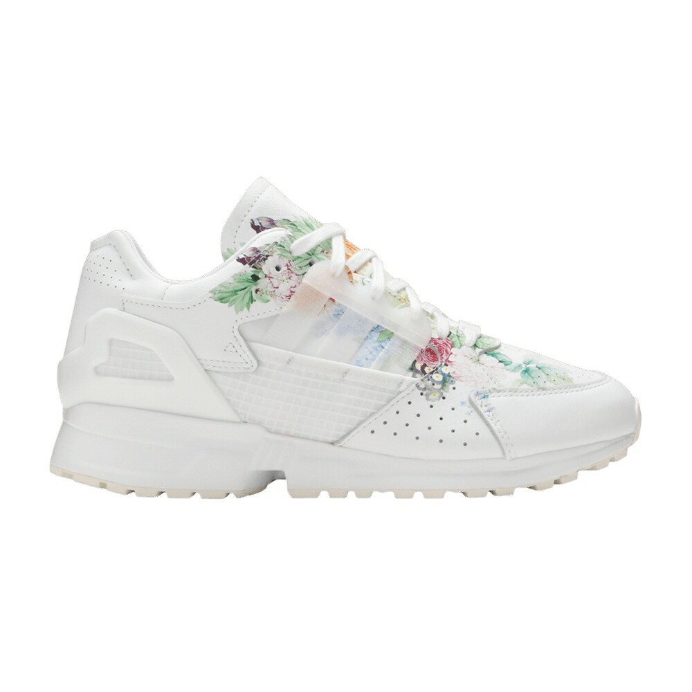 アディダス シリーズ 白色 ホワイト 'AZX PORCELAIN' スニーカー メンズ ADIDAS MEISSEN X ZX 10000 'A-ZX SERIES - FLORAL / CLOUD WHITE CLOUD WHITE OFF