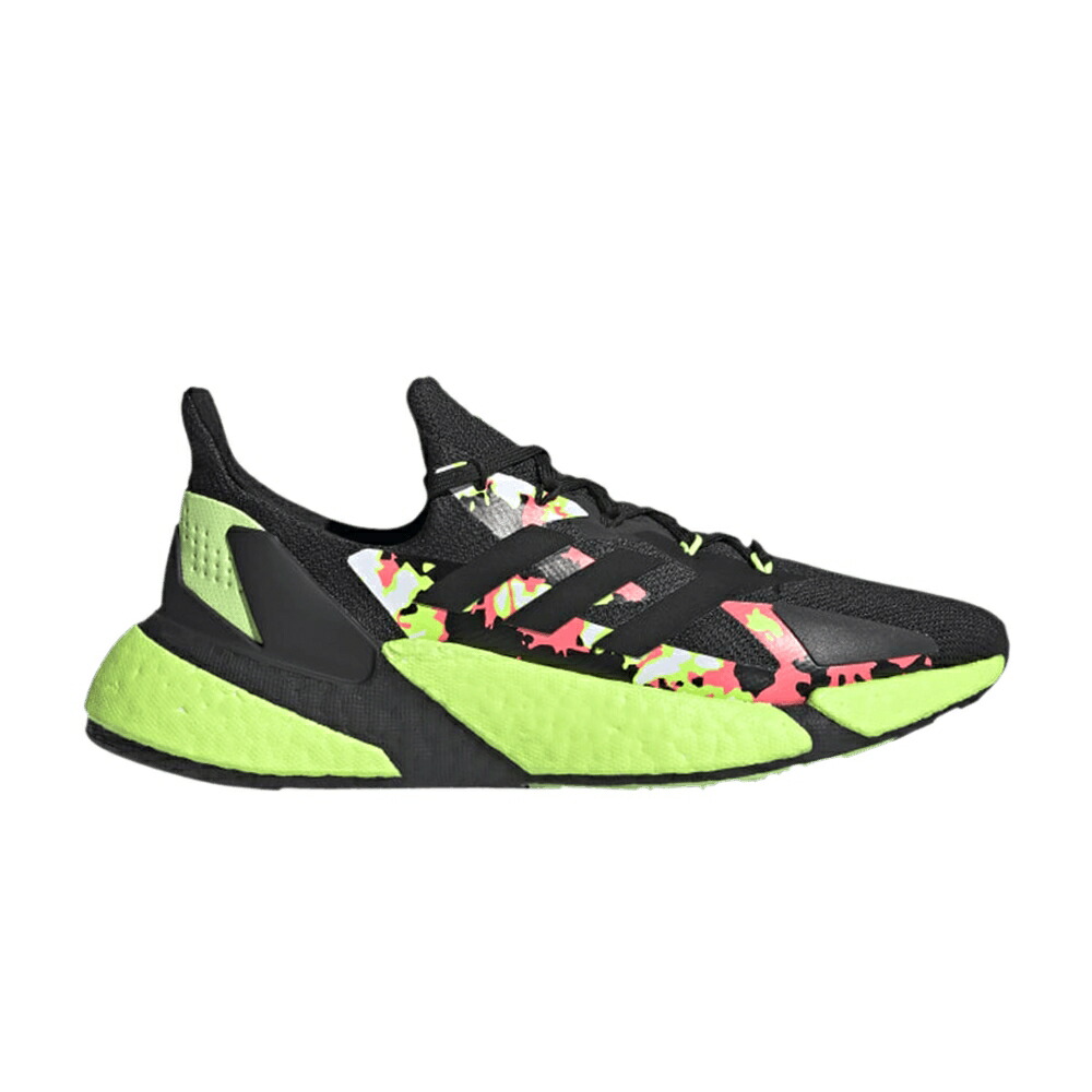 アディダス コア 黒色 ブラック 'DIGITAL PRINT' スニーカー メンズ ADIDAS X9000L4 / CORE BLACK CORE BLACK CORE BLACK｜スニケス