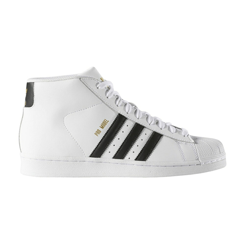 アディダス プロ コア 白色 ホワイト 黒色 ブラック プロモデル WHITE BLACK スニーカー メンズ ADIDAS PRO MODEL CORE / WHITE BLACK