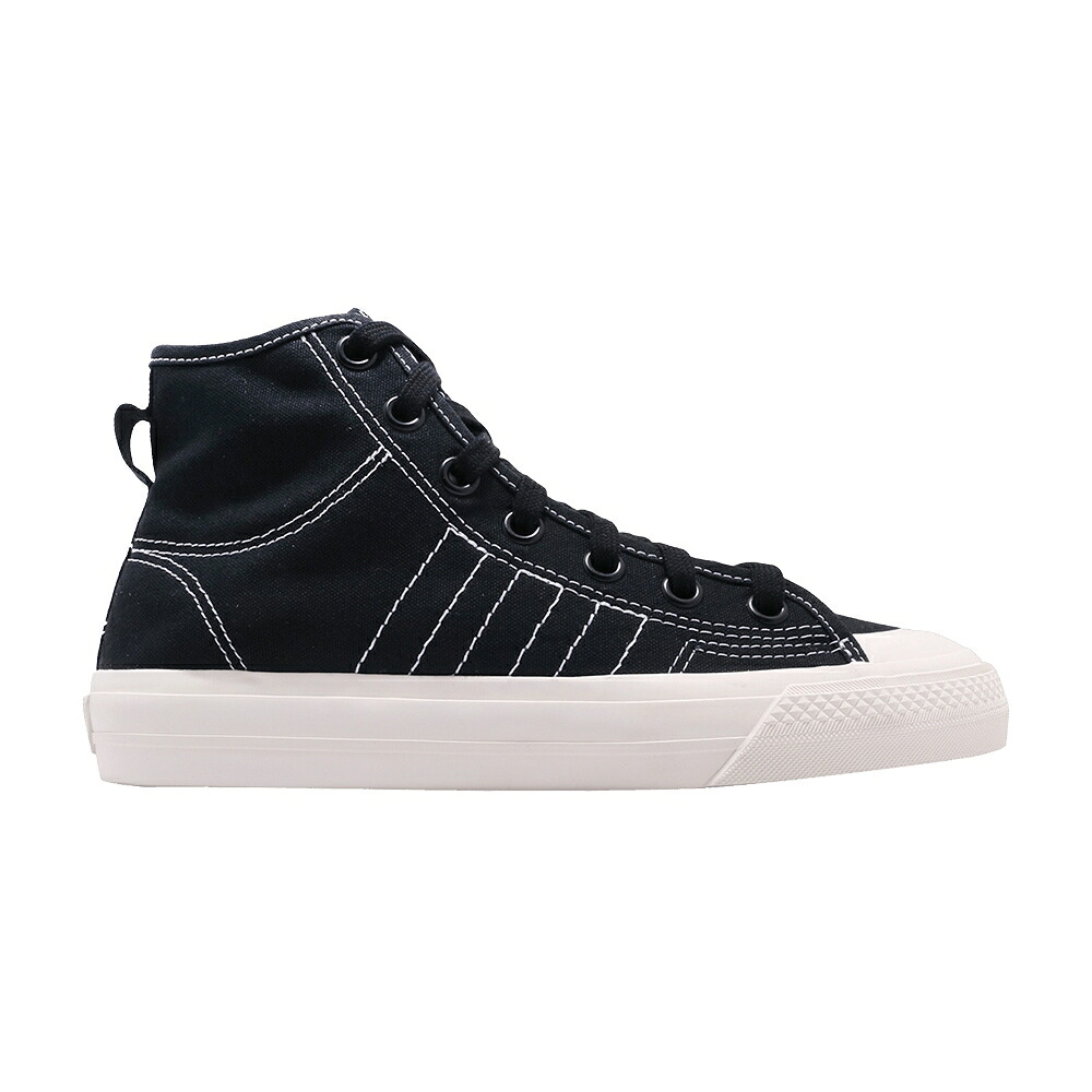 アディダス 中核グループ 黒いこと 黒いこと 白いこと 白いこと \u0027CORE BLACK\u0027 スニーカー メンズ ADIDAS NIZZA RF HI / CORE BLACK CLOUD WHITE OFF WHITE