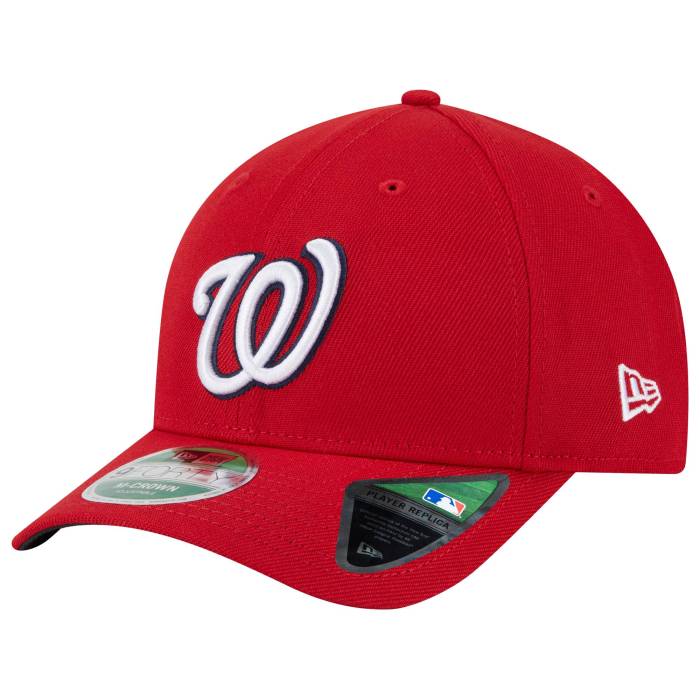 ニューエラ New Era 【 Nationals Player Replica 9Forty Cap Men's Red/White 】 ナショナルズ キャップ 帽子 メンズ Red 赤・レッド 白色 ホワイト