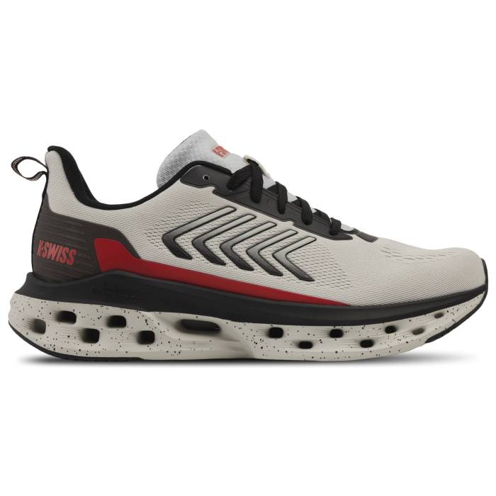ケースイス K-Swiss 【 Melrose Tubes Lite Men's Black/Oyster Mushroom/Mars Red 】 ライト 靴 メンズ靴 スニーカー メンズ 黒色 ブラック Red 赤・レッド画像