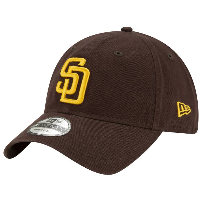 ニューエラ New Era 【 Padres 2020 Game Cap Men's White/Brown 】 パドレス Game ゲーム キャップ 帽子 メンズ 白色 ホワイト 茶色 ブラウン