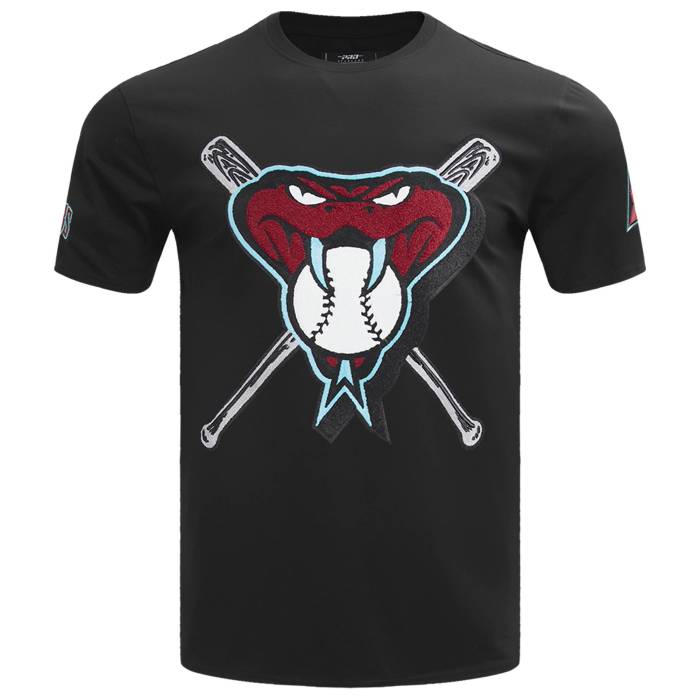 プロスタンダード Pro Standard 【 Diamondbacks Mash Up M Sj Tee Men's Black 】 ダイヤモンドバックス Tシャツ メンズ 黒色 ブラック