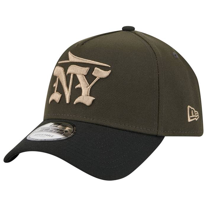 ニューエラ New Era 【 Jets Rival 25 9Forty A-Frame Adult Black 】 jets ジェッツ ライバル ユニセックス 黒色 ブラック