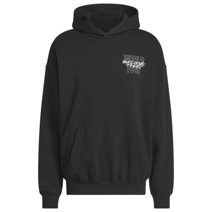 アディダス Adidas 【 Anthony Edwards Atl 2 World Hoodie - Men's Men's Black/White 】 アンソニー フーディー パーカー メンズ メンズ 黒色 ブラック 白色 ホワイト|スニケス