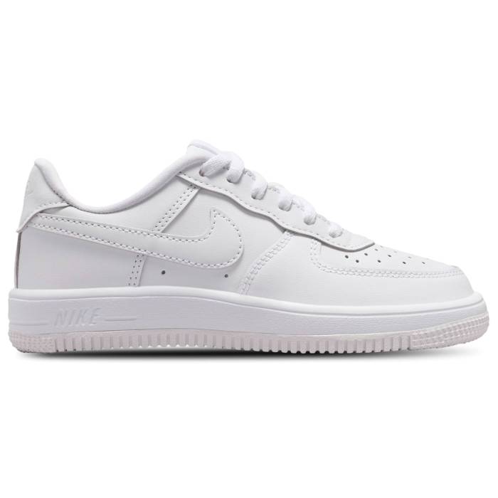 ナイキ Nike 【 Air Force 1 Low Lace - Boys\u0027 Preschool Boys\u0027 Preschool White/White 】 お坊っちゃん 御姉さん 赤ちゃん用 お坊っちゃん キッズ 白いこと 白いこと