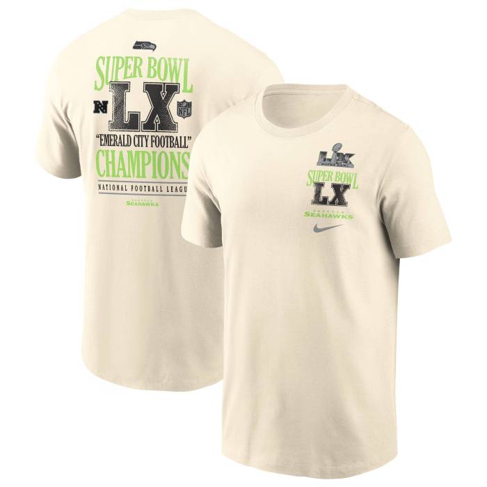 ナイキ Nike 【 Seahawks Superbowl Short Sleeve T-Shirt - Men\u0027s Men\u0027s Tan 】 シーホークス Sleeve 捩り プルオーバー メンズ メンズ