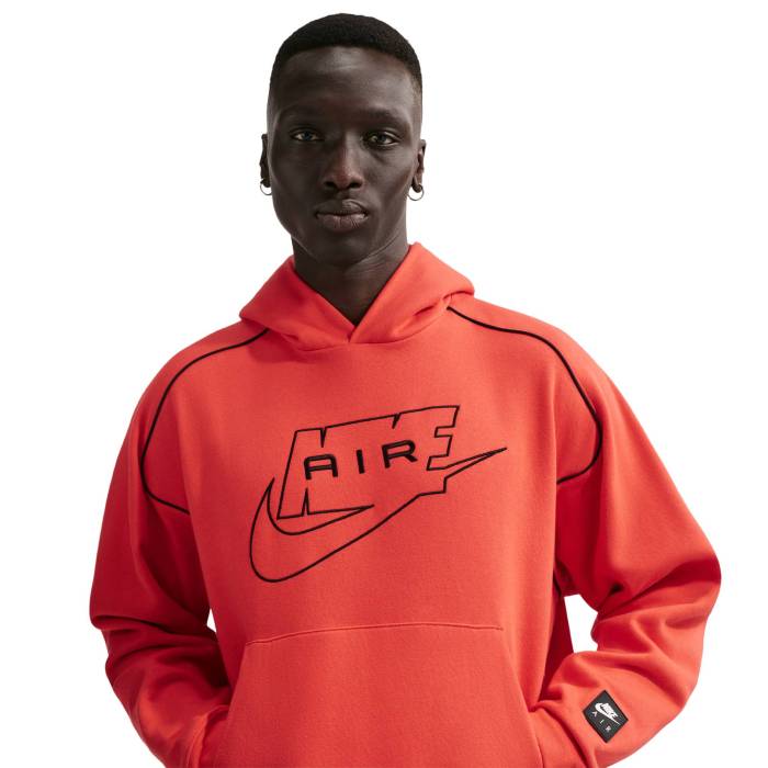 【★百貨店SALE★6/11真夜中2時迄】ナイキ Nike 【 Air Pullover Hoodie - Men\u0027s Men\u0027s Lt Crimson/Black/Black 】 フーディー パーカー メンズ メンズ クリムゾン 黒いこと 黒いこと
