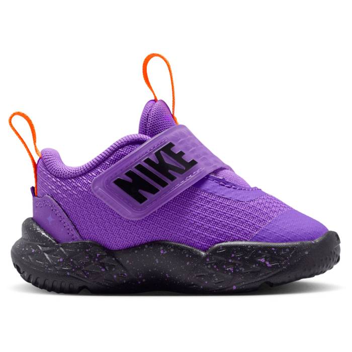 【★百貨店SALE★6/11真夜中2時迄】ナイキ Nike 【 Team Hustle D 12 Se - Boys\u0027 Toddler Boys\u0027 Toddler Bright Violet/Total Orange/Black 】 Team 野球クラブ もの言う花 乳飲み子用 もの言う花 紫・相撲取り草 orange 橙・オレンジ色 黒いこと 黒いこと