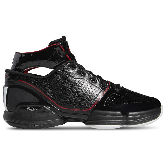 アディダス Adidas 【 Adizero Rose 1 Men\u0027s Scarlet/White/Black 】 アディゼロ Rose サクラ色 メンズ 白いこと 白いこと 黒いこと 黒いこと メンズ靴-靴