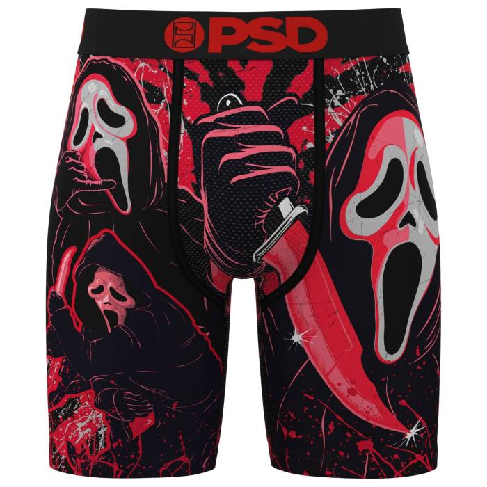 Psd 【 Ghostface Call Me Underwear Men's Black/Red/White 】 アンダーウェア 下着 メンズ 黒色 ブラック Red 赤・レッド 白色 ホワイト 12,728円
