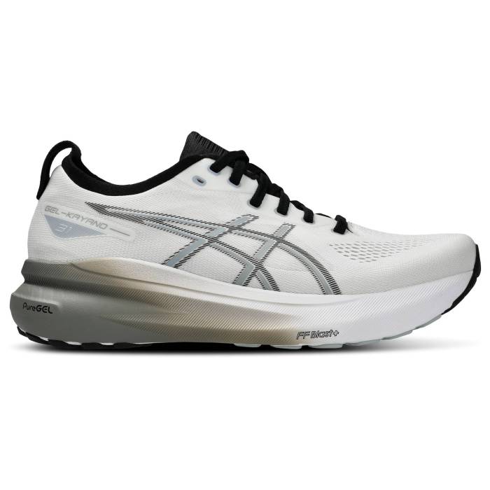 【 Gel-Kayano 31 Men's Piedmont Grey/White 】 メンズ 灰色 グレー 白色 ホワイト