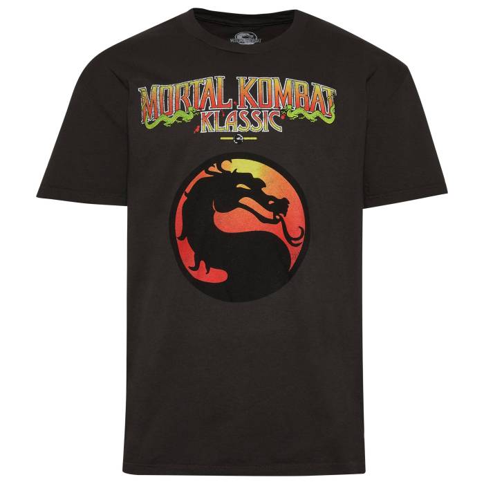 【★百貨店SALE★6/11十二時2時迄】Graphic Tees 【 Mortal Combat T-Shirt - Men\u0027s Men\u0027s Black 】 武装戦闘 プルオーバー メンズ メンズ 黒いこと 黒いこと