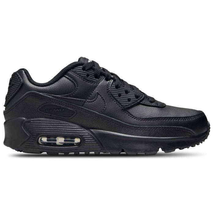【★百貨店SALE★6/11真夜中2時迄】ナイキ Nike 【 Air Max 90  - Boys\u0027 Grade School Boys\u0027 Grade School Black/Black/White 】 マックス お坊っちゃん キッズ 黒いこと 黒いこと 白いこと 白いこと