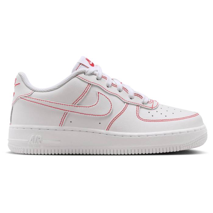 【★百貨店SALE★6/11真夜中2時迄】ナイキ Nike 【 Air Force 1 Lv8 1 - Boys\u0027 Grade School Boys\u0027 Grade School White/University Red 】 お坊っちゃん キッズ 白いこと 白いこと Red 赤・赤いこと