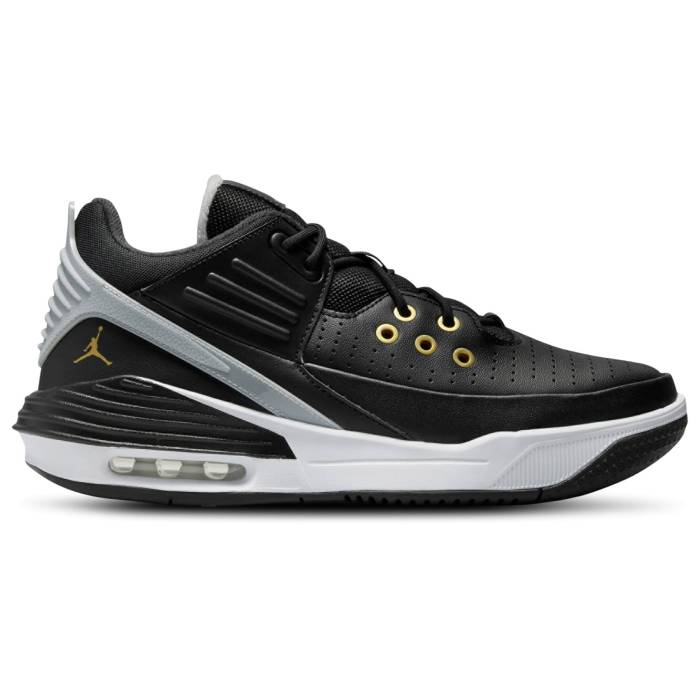 ナイキ ジョーダン Jordan 【 Max Aura 5 - Men\u0027s Men\u0027s Black/Gold/Grey 】 マックス 雰囲気 メンズ メンズ 黒いこと 黒いこと ゴールド 薄墨色 薄墨色