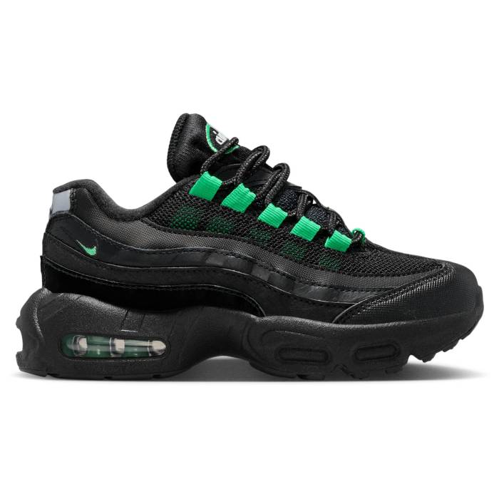 ナイキ Nike 【 Air Max 95 Recraft - Boys\u0027 Preschool Boys\u0027 Preschool Green Shock/Black/Black 】 マックス お坊っちゃん 御姉さん 赤ちゃん用 お坊っちゃん キッズ green 緑・緑であること ぼうぜん自失 黒いこと 黒いこと