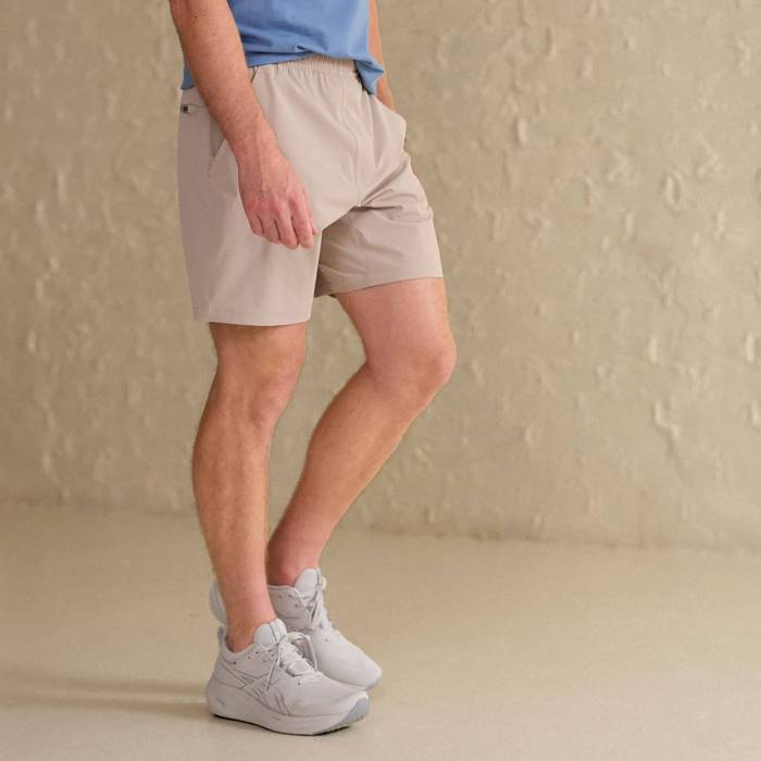 Csg 【 Active 7\" Everyday Woven Shorts - Men\u0027s Men\u0027s Cement 】 Woven ウーブン さる股引き メンズ メンズ 薄墨色・シメント"